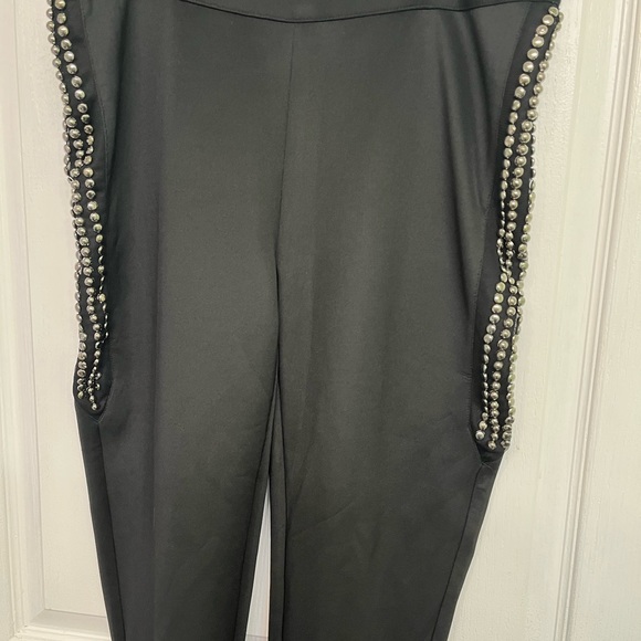 Vero Moda Marquee By Karan Johar Polyester Pants with Side Waist Zip and LegsNEW - Picture 3 of 10